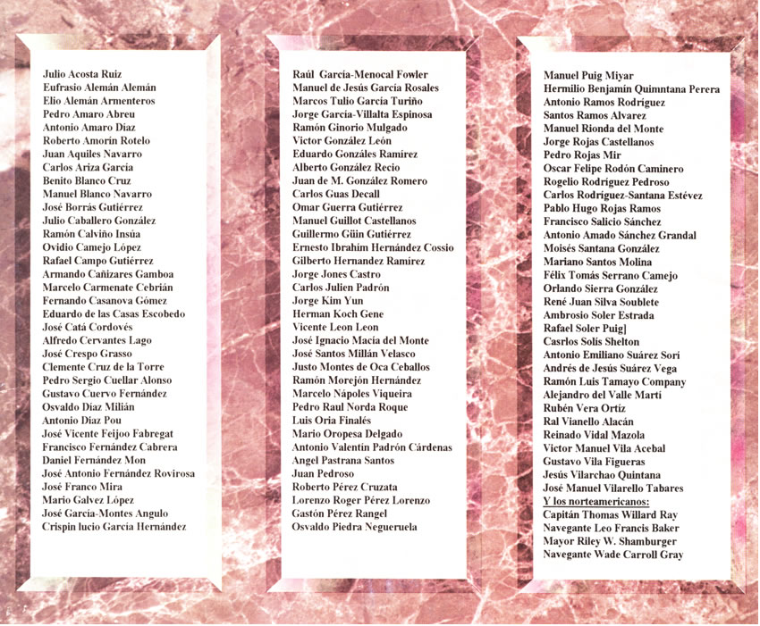 nuestros caidos en la lucha